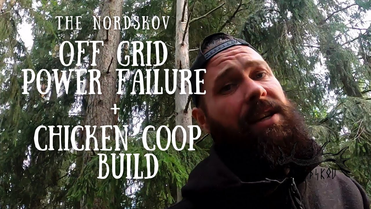 Off Grid power failure | Chicken coop build