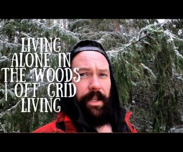 Living alone in the woods | Off Grid Living